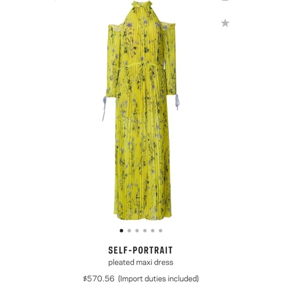 Self-Portrait Floral CS Dress - Picture 12 of 15